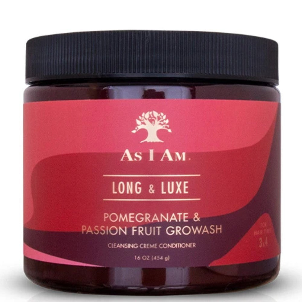 As I Am Long and Luxe Growash Conditioner, 16 Oz